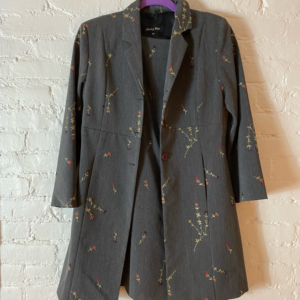 Monkey Wear Dress and Jacket Set. Perfect Condition. No Flaws.